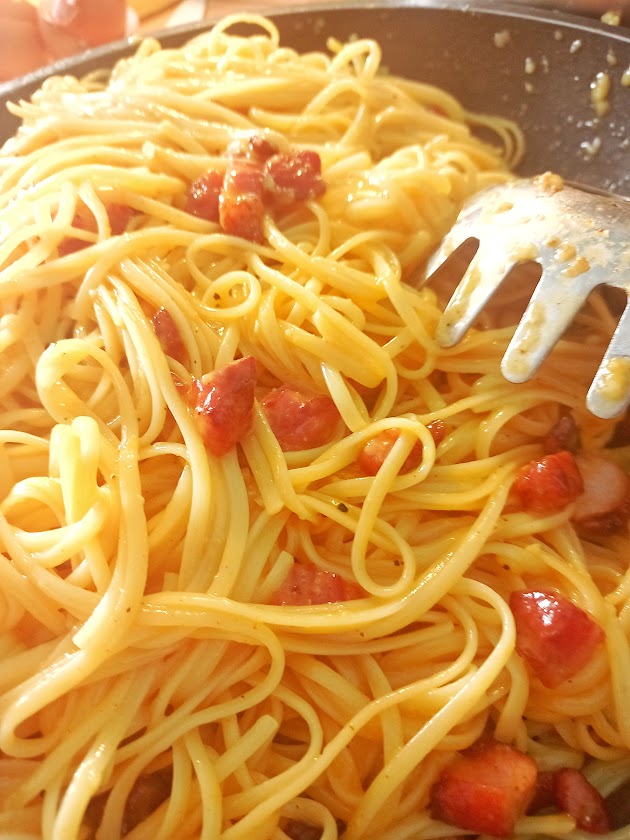 Spaghetti Carbonara, das Original
