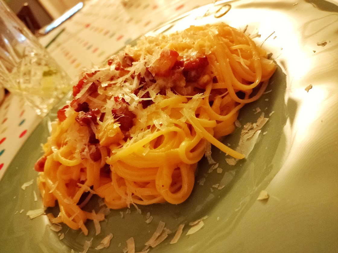 Spaghetti Carbonara, das Original