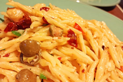 Pasta mit Kapern